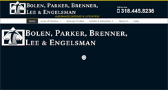 Desktop Screenshot of bolenlaw.com